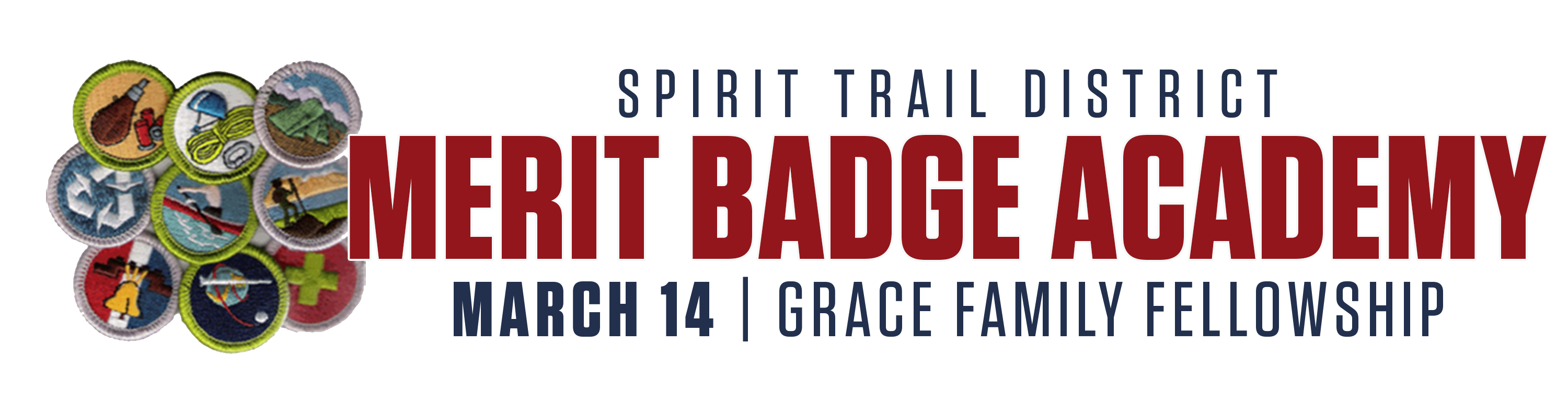 Calendar SPT Merit Badge Academy 3/14/2020 — Heart of