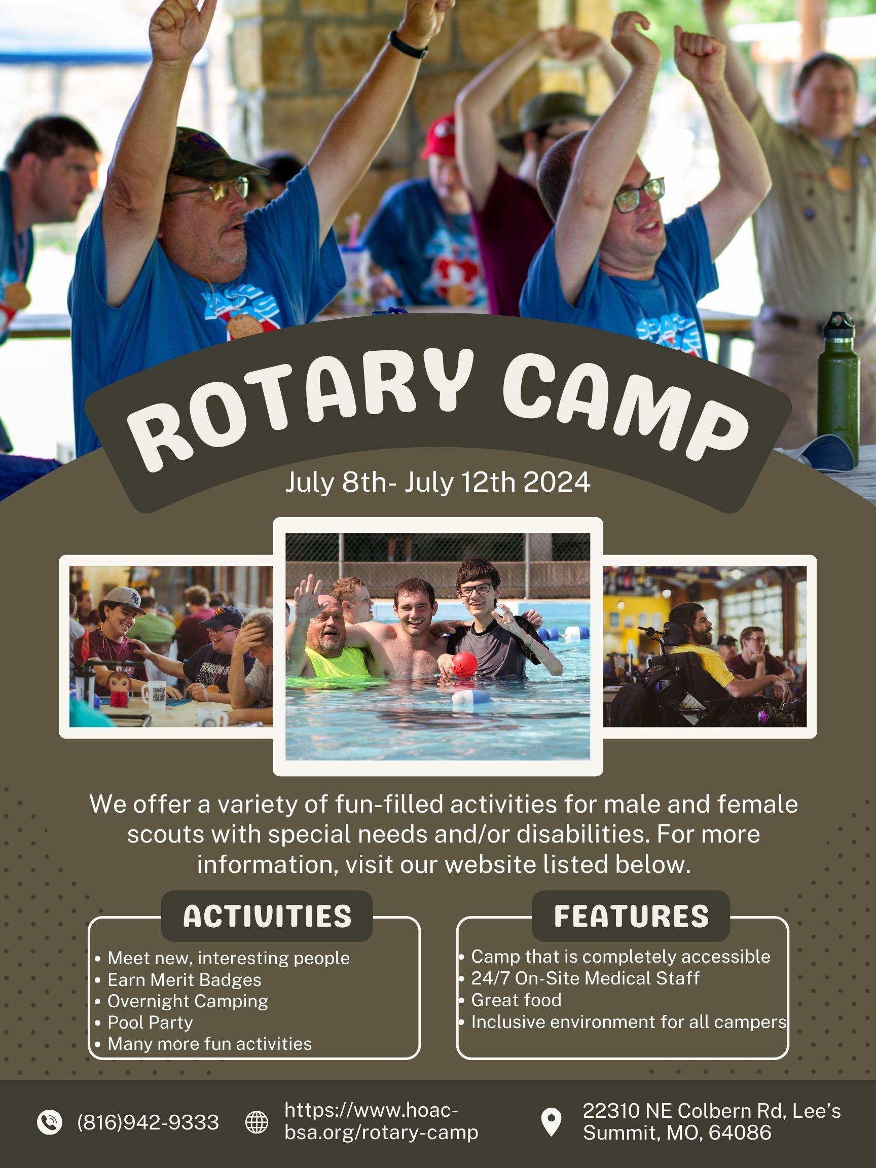 Rotary Scout Camp — Heart of America Council — Boy Scouts of