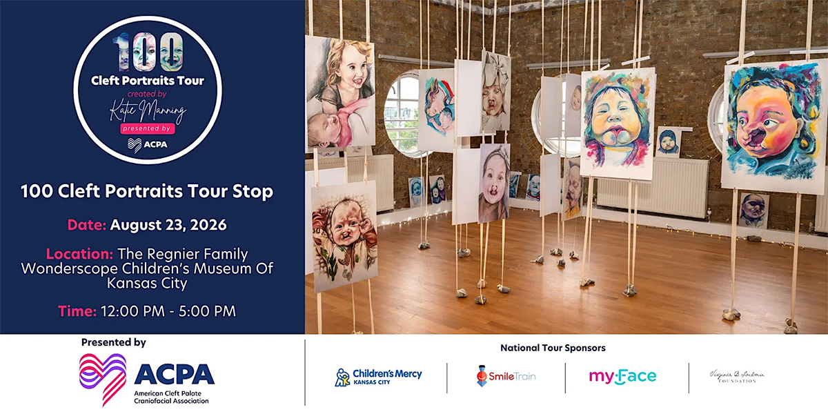 100 Cleft Portraits Tour